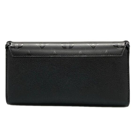 Auth LOUIS VUITTON Portefeuille Very M62059 Noir Very Line - MI4108 Long Wallet - Picture 2 of 13